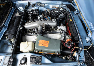 1972 BMW 3.0 CSL Coupé vue du moteur 3 litres - Goodwood Bonhams 2019