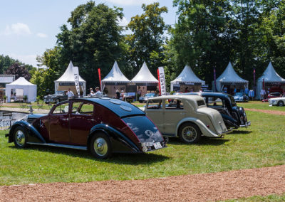 Concours d'Elégance Suisse Château de Coppet - Avions Voisin