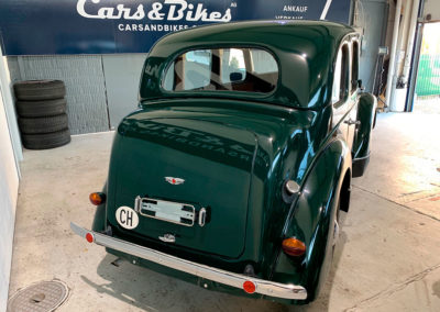 1947 Morris Eight vue arrière