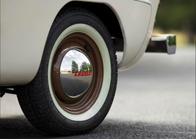 1951 Crosley CD Super Station, Wagon enjoliveur avec logo