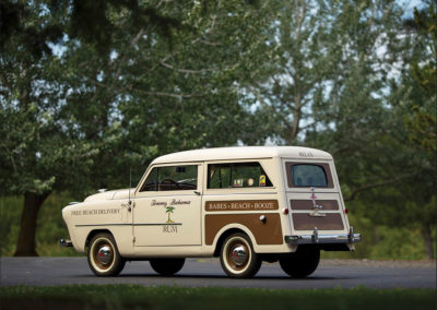 1951 Crosley CD Super Station Wagon, vue trois quarts arrière gauche