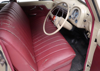 1954 Holden FJ Special vue intérieure côté conducteur
