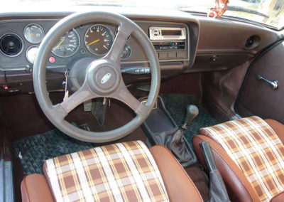 1980 Ford Capri vue tableau de bord