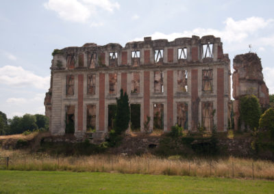 Les ruines du château de la Ferté Vidame