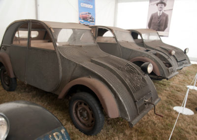 Survivantes de la guerre, trois TPV ancêtres de la 2CV de 1949