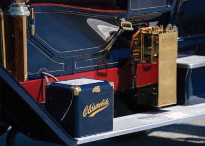 1908 Oldsmobile Limited Prototype les détails qui font le charme - Hershey Auction.