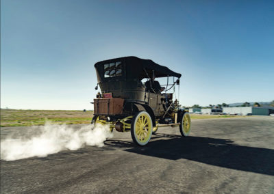 1908 Stanley Model M Five-Passenger Touring et non je ne pollue pas - Hershey Auction.