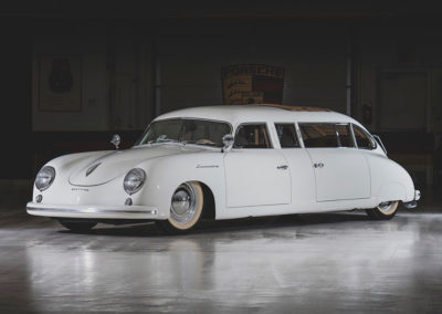 1953 Porsche 356 Limousine Custom vue trois quarts avant gauche - Taj Ma Garaj.