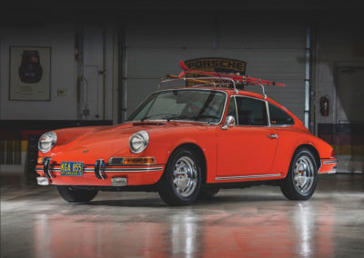 1969 Porsche 912 Coupé Karmann vue trois quarts avant gauche - Taj Ma Garaj.