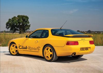 1993 Porsche 968 Clubsport vue trois quarts arrière gauche - London Auction