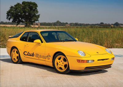 1993 Porsche 968 Clubsport vue trois quarts avant droit - London Auction