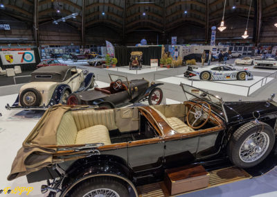 Ambiance muséographique pour les thèmes 2018 à Avignon Motor Festival.