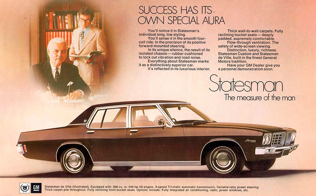 Statesman | La grande berline luxueuse de la marque australienne Holden