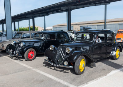 100 ans de Citroën, le coin des Traction