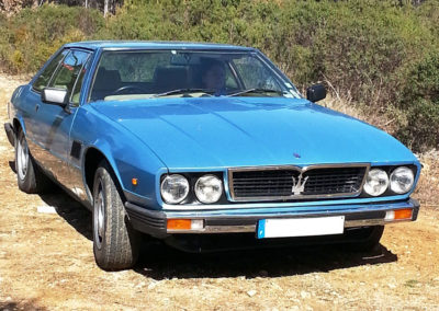 1975 Maserati Kyalami Époqu'Auto 2019.