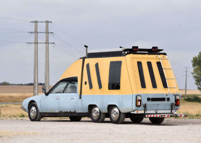 1982 Citroën CX Fourgon Grand Volume 4 portes Tissier vue trois quarts arrière gauche.