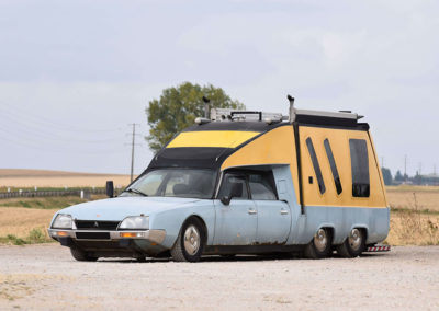 1982 Citroën CX Fourgon Grand Volume 4 portes Tissier vue trois quarts avant gauche.