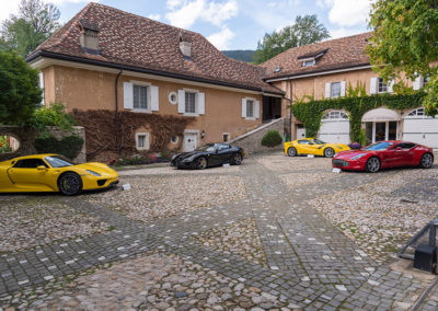 2015 Porsche 918 Spyder - 2011 Ferrari 599 Aperta - 2015 Ferrari F12tdf Berlinetta - 2011 Aston Martin One-77 Coupé