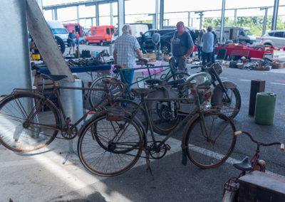 Anciens vélos et ancienes motos à BROCMobile 2019