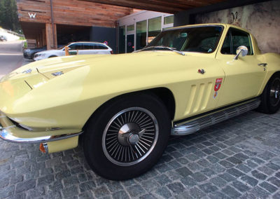 Corvette Stingray dans les Starting-block.