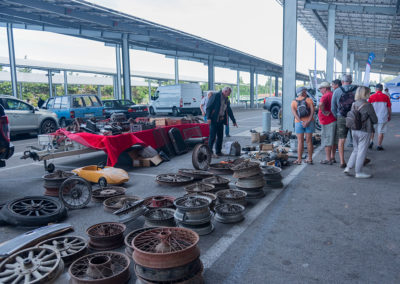 Grand choix de jantes sur ce stand à BROCMobile 2019