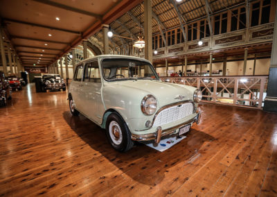 Motorclassica Melbourne 2019 - 60 ans de la Mini - Morris Mini 850.