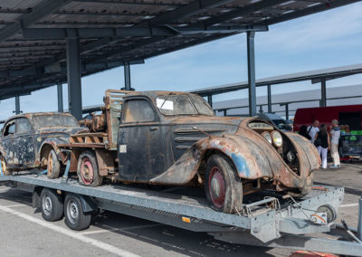 Peugeot nécessitant une grande restauration