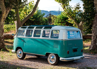 1966 Volkswagen Combi Samba-bus 21 fenêtres.
