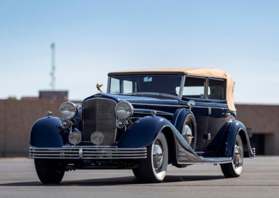 1933 Cadillac V-16 All-Weather Phaeton by Fleetwood.