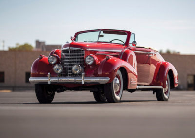 1939 Cadillac V-16 Convertible Coupe by Fleetwood.