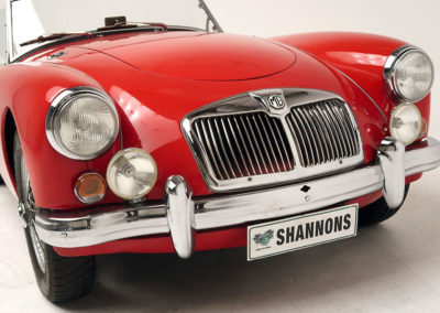 1957 MGA 1500 Mk1 Roadster vue face avant estimation AUD 35,000-45,000.