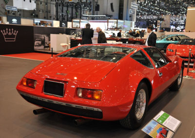 1970 Monteverdi hai 450 SS vue arrière au salon de Genève 2017