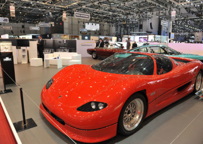 1993 Monteverdi hai 650 F1 coque en kevlar moteur ford V8 3500cc 650 chevaux