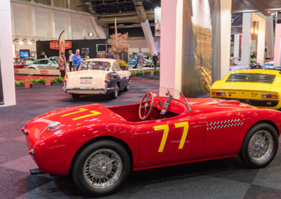 1953 Siata 300 BC vue latérale côté droit - Carrozzeria Bertone.