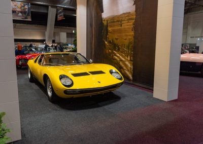 1972 Lamborghini P400 SV vue trois quarts avant droit - Carrozzeria Bertone.