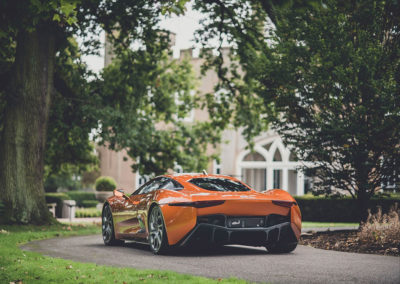 Jaguar C-X75 quelque soit l'angle le dessin est superbe.