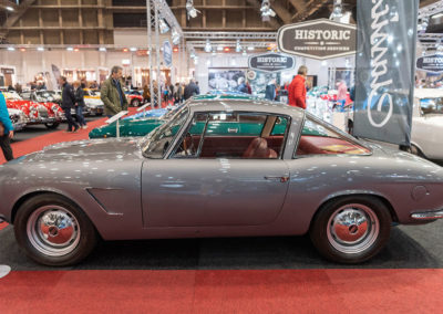 1962 Fiat 1600 S OSCA Fissore Coupé vue latérale côté gauche - COG Classics