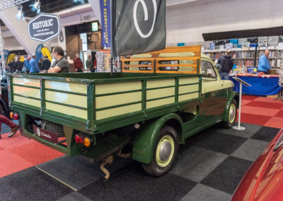 Fiat Pickup vue trois quarts arrière droit - Collectors