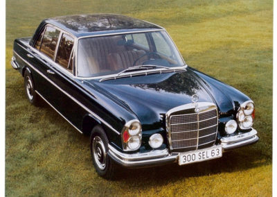 1968-1972 Mercedes-Benz 300 SEL 6.3 - Publicité Mercedes-Benz AG