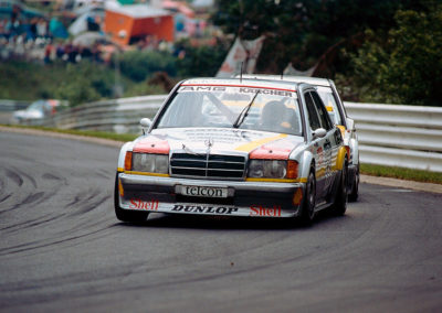 1990 Fritz Kreutzpointner second sur 2.5-16 EVO II DTM au 24 Heures du Nurburgring.