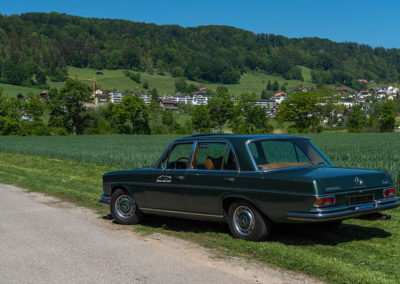 Mercedes-Benz 300 SEL 6.3 W109 - vue trois quarts arrière gauche