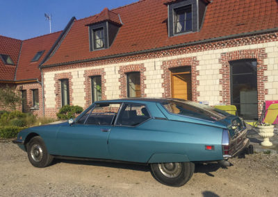 1972 Citroën SM version USA moteur de 3 litres et boîte automatique.