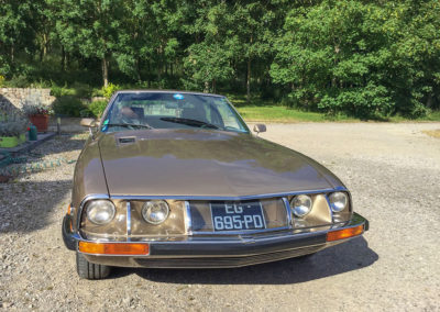 1975 Citroën SM export Japon, fabriquée chez Ligier. 115 exemplaires.