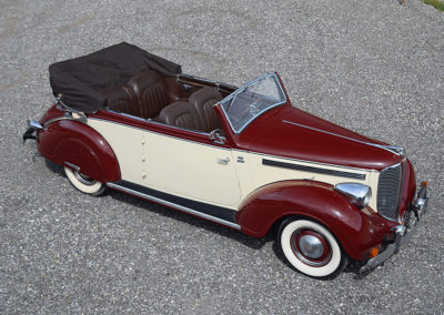 1938 Dodge D8 Cabriolet Langenthal - The Swiss Auctioneers - 17 octobre 2020