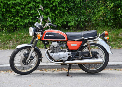 1975 Honda CB 200 - The Swiss Auctioneers - 17 octobre 2020