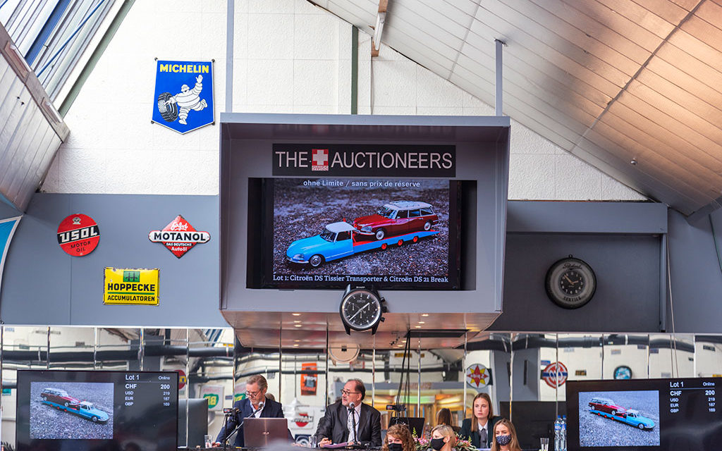 The Swiss Auctioneers | Retour du public à Oldtimer Galerie