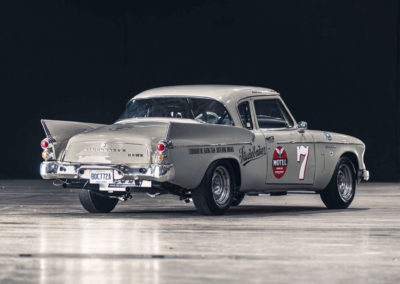 1959 Studebaker Silver Hawk Racer trois quarts arrière droit.