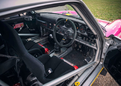 1975 Porsche 911 Carrera MFI Safari Rally Car poste de pilotage.