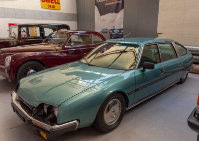 1981 Citroën CX Diesel Limousine vue trois quarts avant gauche.