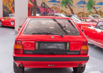 1990 Lancia Delta HF Integrale vue arrière.